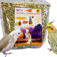Birds LOVE All Natural Garden Blend Bird Food for Medium Birds - Cockatiels, Green Cheek Conures, Ringneck Parakeets and Small Quakers 4lb