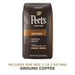 Peet's Coffee, Dark Roast Ground Coffee - French Roast 36 Ounces (2 Bags of 18 Ounces)