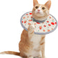 LOS ANDES Cat Recovery Collar for Necks, Alternative to Cones, Lightweight Post-Op Kitten and Puppy Protection