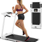 Portable Foldable Treadmills for Home, Small Folding Treadmill for Home Office with 300 LBS Capacity, Walking Running Exercise Electric Compact Treadmill with LED Display