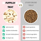 Puppyluv Treat - Freeze Dried Pollock Dog & Cat Treats, Wild Caught, Single Ingredient, Natural High Protein & Fish Oil, Grain Free, Gluten Free, 2.8oz