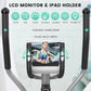 Dripex Elliptical Exercise Machine, Hyper-Quiet Elliptical Machine for Home, Magnetic Elliptical Training Machines with 8-Level Resistance, 6KG Flywheel, LCD Monitor, Pulse Sensor