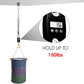 Yes4All Punching Bag Hanger, Stainless Steel Swivel Chain with 4 Snap Hooks for Heavy Bag, Gym Swing, Trapeze, and Hammock