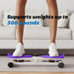 Exercise Twist Boards,Waist Twister Machine Exercise,Balance Board for Foot Massage and Weight Loss(Pink)