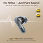 Wireless Earbuds 2025 Bluetooth Headphones 100H Playtime Ear Buds in-Ear Bluetooth Earbuds 5.4 Headphones Deep Bass Stereo Active Noise Cancelling IP5 Waterproof Earphones for Android iOS
