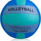 Volleyball Size 5 PU Leather Soft Indoor Outdoor Volleyballs Sports Training Game Play Ball for Beginner, Teenager, Adult, 8.2