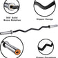 Chong Olympic Barbell 47Inch-4FT-350lb /86Inch-7FT-1500lb EZ Curl Weight Bar, Capacity Chrome Barbells for Gym Home Strength Training,Weightlifting,Power Lifting