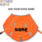 Custom Reflective Dog Vest High Visibility Reflective Jacket for Dogs Hunting Safety Gear with Elastic Strap & Clasp, Comfortable, Perfect for Day and Night Walks!