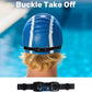 Swim Goggles for Adults, Wide View Anti-Fog & UV Swimming Goggles with Nose Clip & Ear Plugs, No Leak