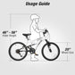 WEIZE Kids Mountain Bike, 20 inch Kids' Bicycles for 6-11 Years Old Boys Girls with Dual Full Suspension, 6 Speeds Drivetrain, High-Carbon Steel Frame, Ideal for Young Riders and Adventurers