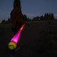 Foxtail LED - Outdoor Throw and Catch Light Up Game - Foam Ball & Tail Glow at Night - Play in the Dark - Fun Gift Idea for Kids & Adults, Boys & Girls