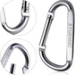 STURME 12pcs Carabiner Clip 3" Small Durable Carabiner Keychain Carabeaner Hooks