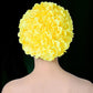 WINOMO Fashionable Swim Cap Floral Petal Stylish Swimming Hat Bathing Caps Size L for Women