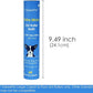 9.49'' Extra Sticky Large Lint Roller Refills, 4-Pack Giant Roller Refills for Carpets, Couch, Floor, Clothing, and Pet Hair Cleaning, 60 Sheets per Roll (240 Sheets Total)