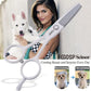 5 in Thinning Shears for Dogs Grooming Face for Small Dogs Eyes Face Paw Professional Small Cat Grooming Scissors(5" Blender,White)