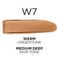 L'Oreal Paris True Match Super-Blendable Foundation, Medium Coverage Liquid Foundation Makeup, W7, Medium Deep, 1 Fl Oz