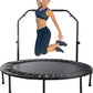 Rebounder Trampoline for Adults, 40"/50" Foldable Spring Fitness Trampoline - 450 lbs Capacity, Quiet & Stable Indoor/Outdoor Exercise Equipment for Cardio Workout