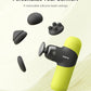 RENPHO Mini Thermal Massage Gun with Heat, Percussion Massager Gun Portable, Color Silicone Sleeves Travel Size with Carry Case, Neon Green