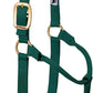 Weaver Equine Nylon Horse Halter, Triple-Ply Cheek Design, Original Non Adjustable Halters for Horses, Equine Tack,Average Size, Black