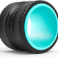 FitBeast Back Roller - Deep Tissue Massage Wheel, Yoga Wheel & Back Stretcher for Pain Relief (9'', Blue)
