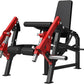 GMWD Leg Extension and Curl Machine, Single Leg Extension, Lying Leg Curl, Standing Leg Curl, Adjustable Leg Exercise Bench with Plate Loaded, Leg Machine Home Gym, Red