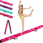AWSUM Foldable Balance Beam for Kids, 6ft/8ft/9ft/10ft Anti-Slip Gymnastics Equipment, Suede Cover, Toddler to Teen, for Home Training School