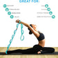 Premium Durable Stretch Straps with Loops, Stretching Strap for Physical Therapy, Multi-Loop Yoga Strap Fitness Exercise Strap for Yoga, Pilates, Dance, Flexibility&Exercise