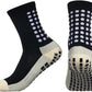 2 Set Anti-Slip Grip Soccer Socks with Shin Guard Sleeves, Sports Athletic Socks for Men Women