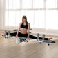 Leg Stretcher, Professional Leg Spreader Flexibility Stretching Equipment, 330LBS Heavy Duty Leg Exercises Split Machine w/Cushion Rollers, 0-210° Adjust Leg Training Tool for Gym Home