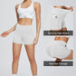 baleaf Women's 8"/ 5"/ 3" Biker Shorts High Waist Yoga Workout Gym Running Volleyball Spandex Shorts with Pockets