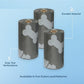 Best Pet Supplies Dog Poop Bags (150 Bags) for Waste Refuse Cleanup, Doggy Roll Replacements for Outdoor Puppy Walking and Travel, Leak Proof and Tear Resistant, Thick Plastic - Gray