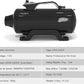 shernbao Dog Dryer High Velocity Professional Dog Pet Grooming Hair Drying Force Dryer Blower 6.0HP (DHD-2400T) (6.0HP, Jet Black)