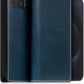 D7 Italian Wax Leather Wallet Case for iPhone 15 Plus - [2-in-1] Handcrafted Detachable Diary Style with Magnetic MagSafe Back Cover, Gift Box Included (Blue)