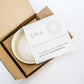Uba Portion Control Bowl (Porcelain) for Measuring, Bariatric Diet, Diabetes & Healthy Eating (2 Pack)
