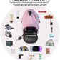 Water Bottle Holder with Strap, 4 Big Pockets with Compartment, 24oz/32oz/40oz Crossbody Water Bottle Carrier Bag