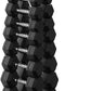 PAPABABE Hex Dumbbell Set 45-550 lb, Rubber Encased Home Gym Dumbbells, Weights Dumbbells for Women & Men, Hand Weight for Strength Training