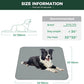 FXW Washable Pee Pads for Dogs, Puppy Pads with Super Absorbent, Specifically Designed for Potty Training, 35" Square, Gray, 4 Packs