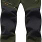 BenBoy Men's Snow Ski Outdoor Waterproof Windproof Fleece Cargo Hiking Pants