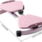 Waist Twisting Machine Board With Resistance Band - 350 Lbs Weight Capacity, 360° Rotating Waist Twister Noiseless Ab Twister Machine For Core Workout Abdominal Fat Loss