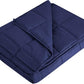 L'AGRATY Weighted Blanket - 36"x48" 5lbs Cooling Breathable Microfiber Material with Glass Beads Small Blanket for Kids All-Season Summer Fall Winter Soft Thick Comfort