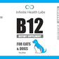 Liquid Vitamin B-12 for Dogs and Cats - Vet Formulated - Effective for All Animals Methylcobalamin (Methyl B12) - Energy, Appetite and Mood - Made in USA
