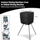 Pitching Machines Cover for Sports Attack Junior Hack Attack Softball Pitching Machine, 600D Waterproof Baseball Pitching Machines Cover, Black