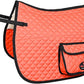 HILASON Western Horse Luxury Quilted Saddle Pads with Pockets | Pad
