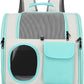 【See-Through Bubble Window】 Pet Carrier Backpack for Cats & Small Dogs | Bubble Backpack with Breathable Mesh | for Travel, Hiking, Camping & Outdoor | Hands-Free Pet Carrier for Animals Up to 15lbs