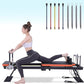 Pilates Reformer,Dpiolrcag Foldable Pilates Machine & Equipment for Home Use and Gym Workout, Suitable for Advanced and Beginners Users, Up to 250 lbs Weight Capacity