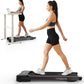 GOYOUTH Walking Pad Treadmill, Under Desk Treadmill for Home Office, Wide Belt Compact Treadmills 300 lbs Capacity, 2.25HP Shock-Absorbing Walking Jogging Running Machine Remote Included