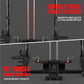 Smith Machine, Power Rack with LAT Pulldown System, Power Cage with Cable System, Squat Rack for Home Gym with Chest Press Machine, Spotter Arms, Leg Curl Attachment and More