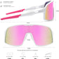 Polarized Sports Sunglasses for Men and Women Cycling Glasses UV Protection Goggles for Mountain Bike Running Fishing