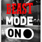 Inspirational Gym Wall Decor,Fitness Quotes Wall Art,Beast Mode on Canvas Wall Decor for Home Gym
