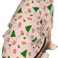 Christmas Gingerbread Men Hoodie,Christmas Cosplay Dog Clothes with Pocket and Hat Winter Clothes Sweaters Medium